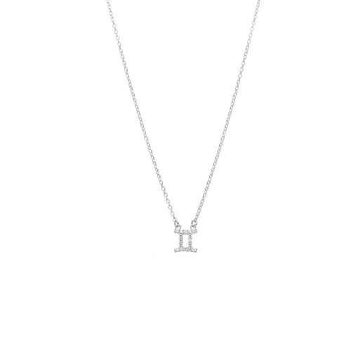 Silk & Steel Gemini Necklace